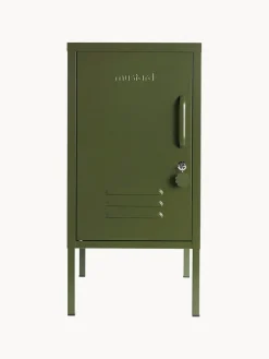 Mesita de noche de metal The Shorty, apertura de puerta izquierda o derecha