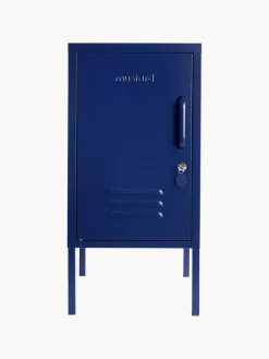 Mesita de noche de metal The Shorty, apertura de puerta izquierda o derecha