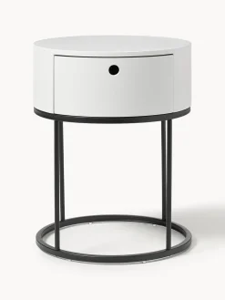 Mesita de noche redonda Polo