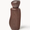 Molinillo de especias de madera de fresno Pebble