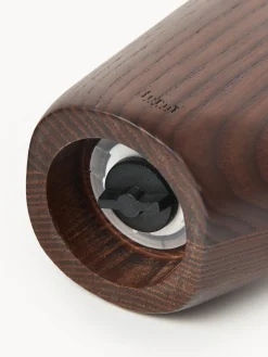 Molinillo de especias de madera de fresno Pebble