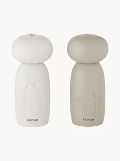 Molinillo de sal y pimienta de madera de fresno Moli, 2 uds.