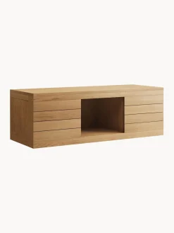 Mueble bajo lavabo de madera de teca Yenit