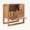Mueble bar de madera de roble NewEst