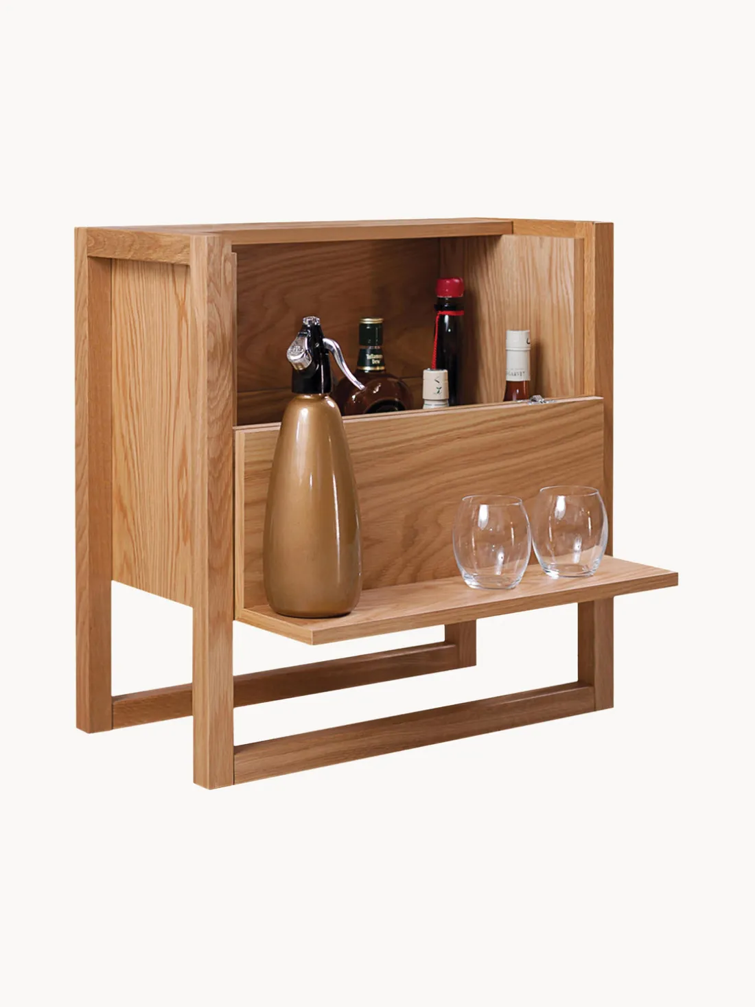 Mueble bar de madera de roble NewEst