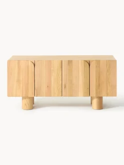 Mueble TV de madera de roble Cadi