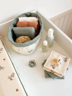 Muselinas para bebé de algodón ecológico Bicycles, 4 uds.