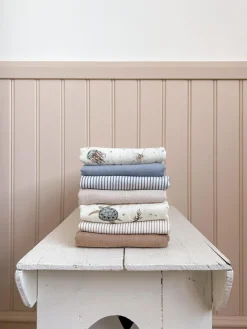 Muselinas para bebé de algodón ecológico Camel, 3 uds.