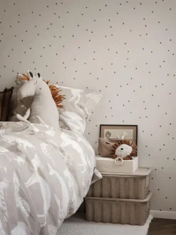 Móvil de música de lino Lion