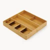 Organizador de cubiertos de bambú DrawerStore