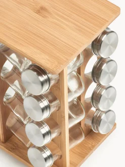 Organizador de especias de bambú Dahle, 17 pzas.