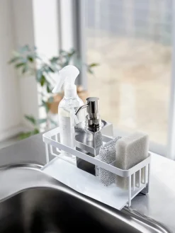 Organizador lavavajillas de metal Tower