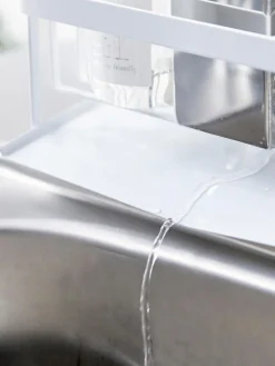 Organizador lavavajillas de metal Tower