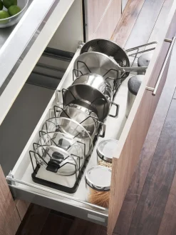 Organizador sartenes de cocina extensible Tower