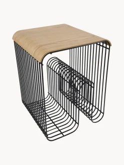 Panel para taburete de madera de roble Curva