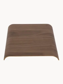Panel para taburete de madera de nogal Curva