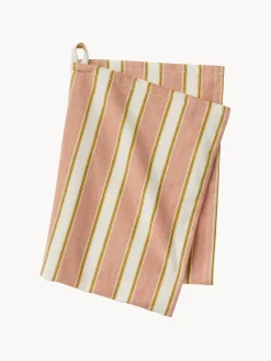 Paño de cocina artesanal con rayas Palermo