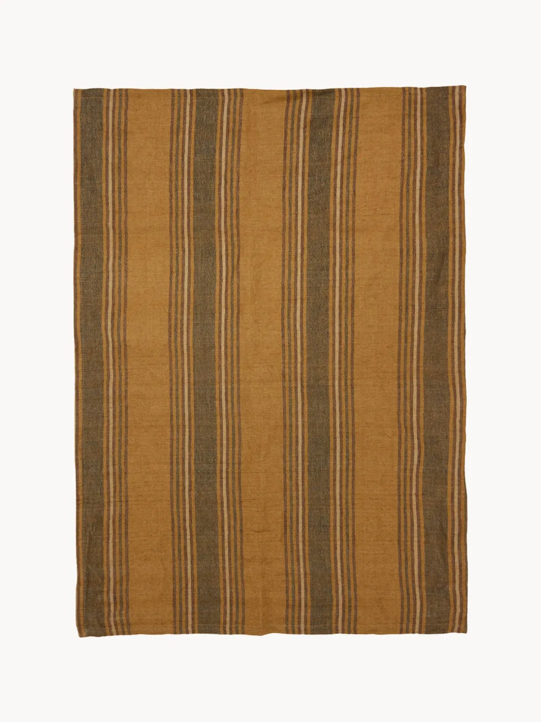 Paño de cocina artesanal de lino Vida