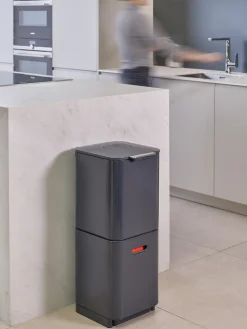 Papelera con separación de residuos Totem, 2x20 L