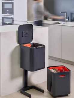 Papelera con separación de residuos Totem, 2x20 L