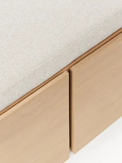 Perchero de madera Larsen