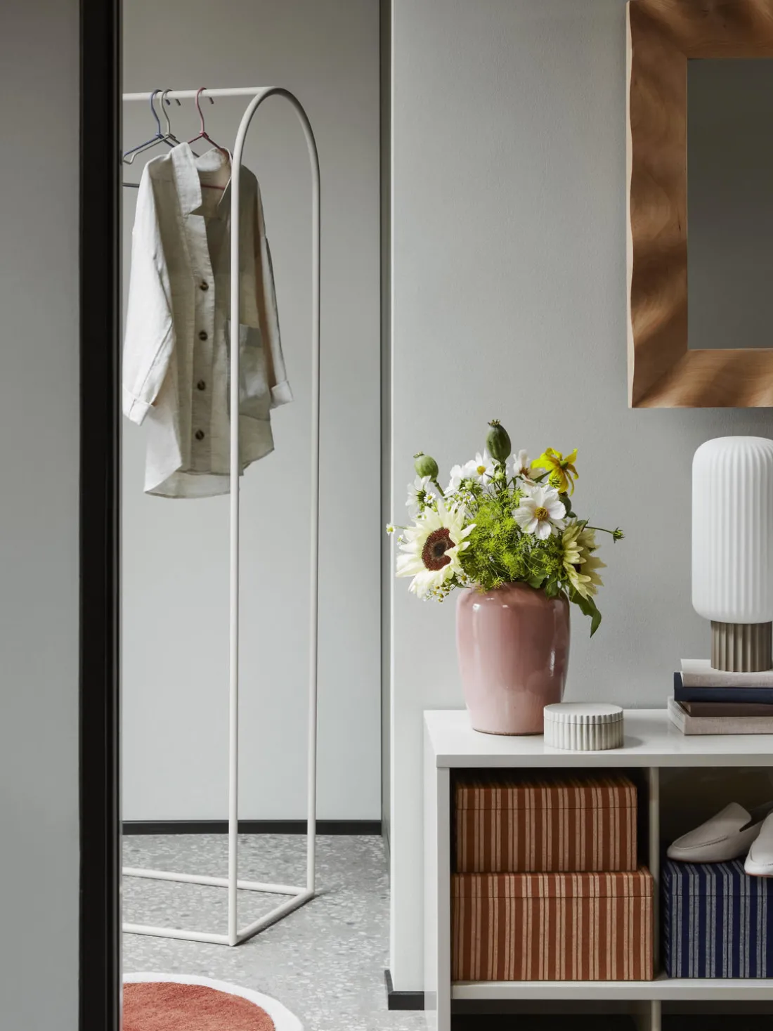 Perchero de metal Archie