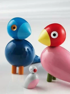 Pieza decorativa de madera de haya Songbird Kay