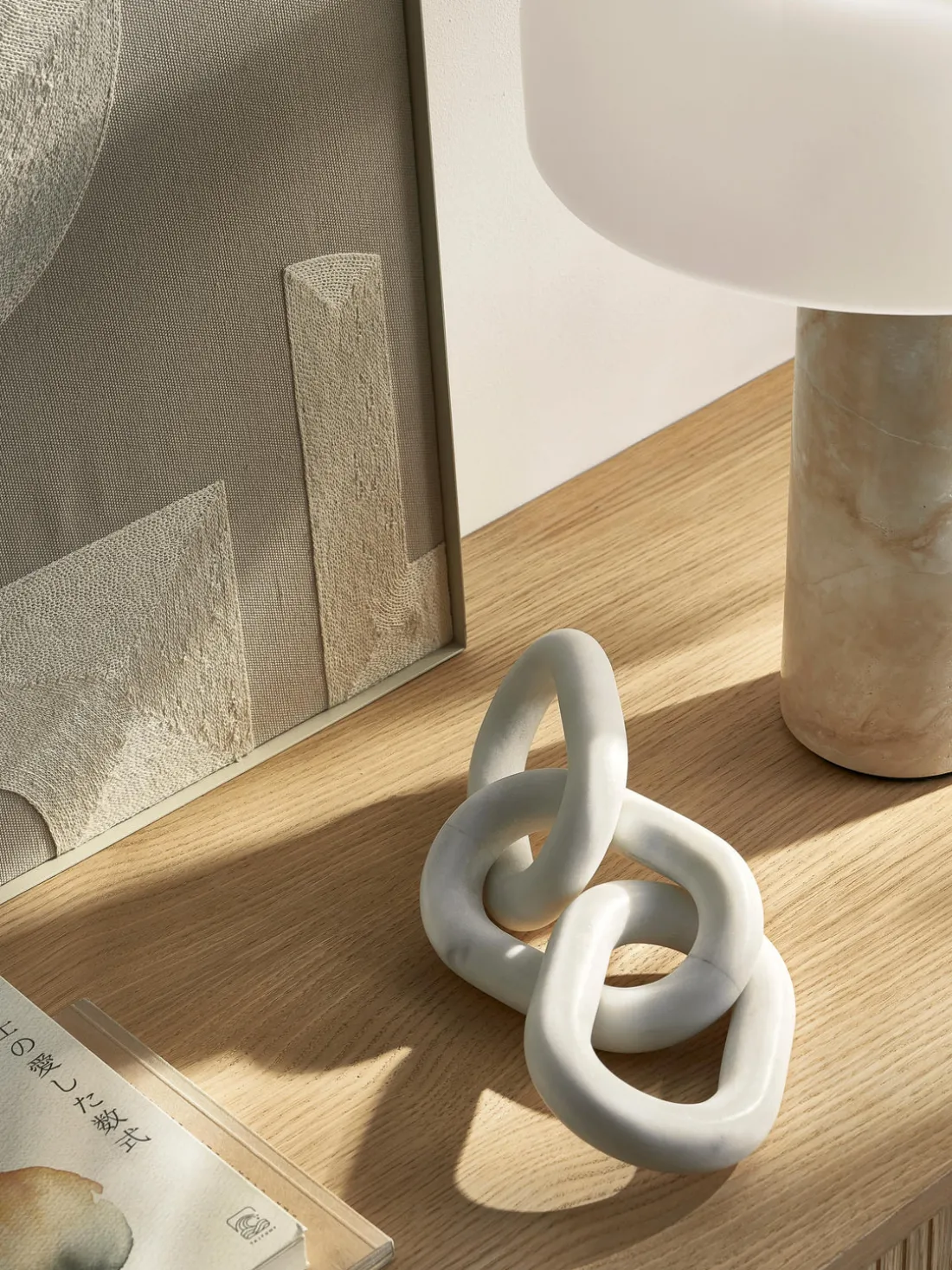 Pieza decorativa de mármol Milena