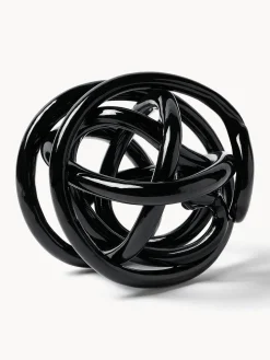 Piezas decorativas de vidrio Nola, 2 uds.