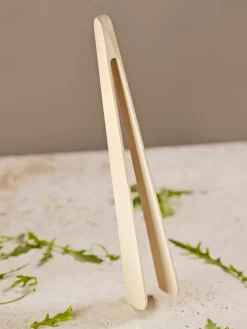 Pinzas para servir de madera de haya Singles