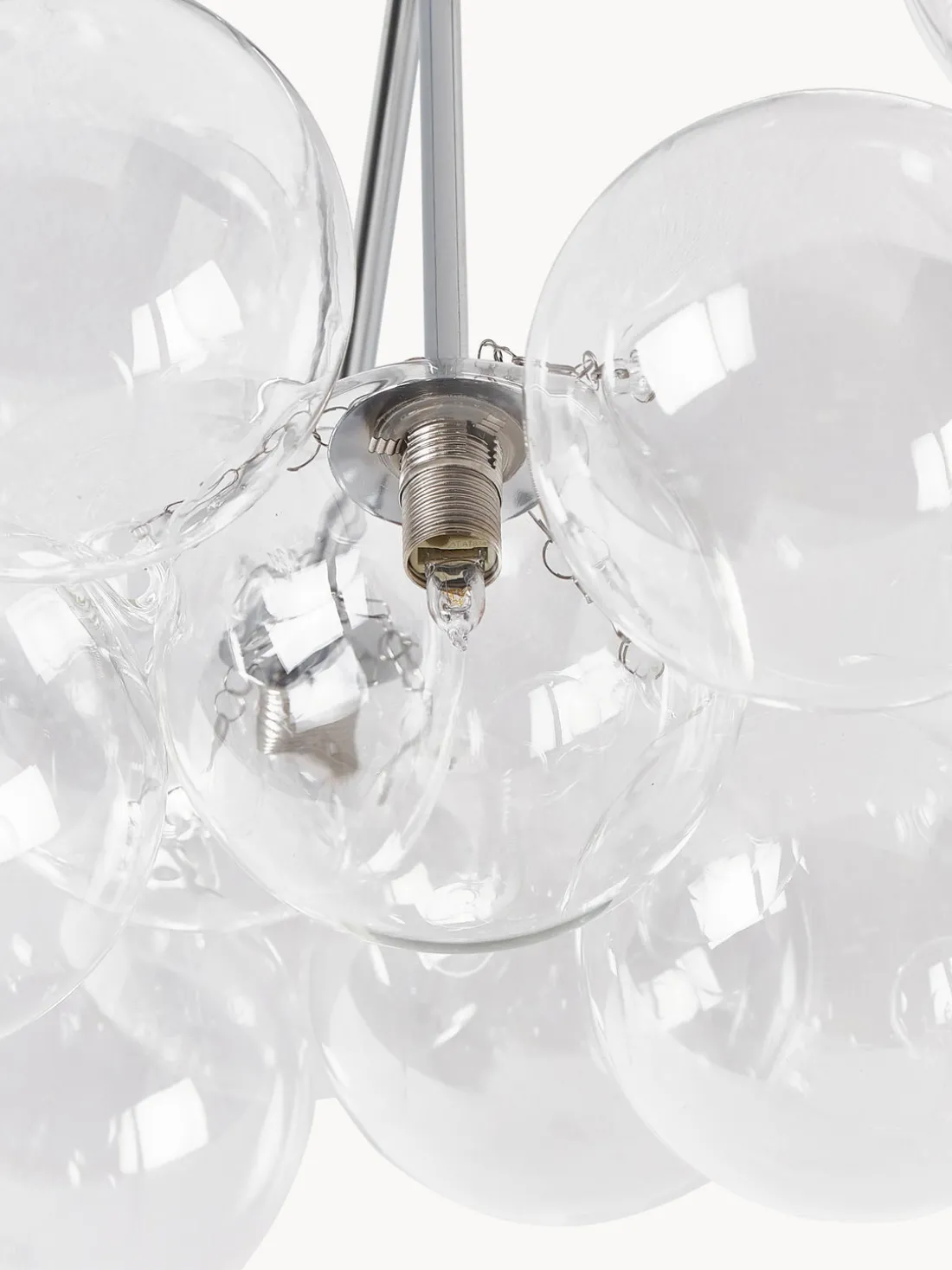 Plafón con pantallas esfericas Bubbles