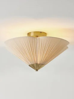 Plafón de techo con pantalla invertida Leora