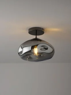 Plafón de vidrio espejado Amora