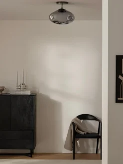 Plafón de vidrio espejado Amora