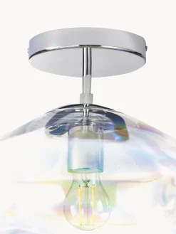 Plafón de vidrio iridiscente Amora