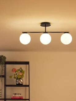 Plafón de vidrio opalino Atlanta