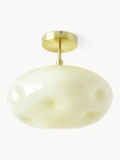 Plafón de vidrio opalino Josie