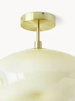 Plafón de vidrio opalino Josie