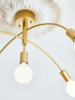 Plafón grande de metal Cygnus