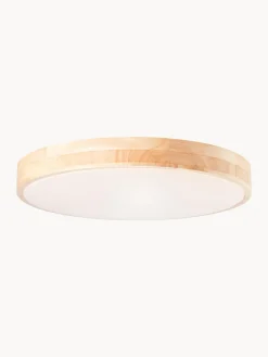 Plafón LED de madera Slimline, con mando a distancia