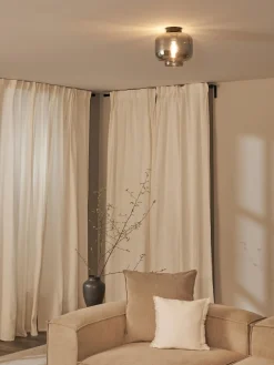 Plafón pequeño de cristal Vaso