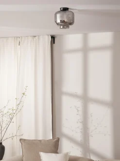 Plafón pequeño de cristal Vaso