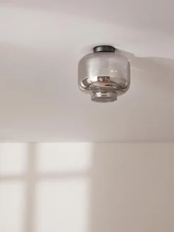 Plafón pequeño de cristal Vaso