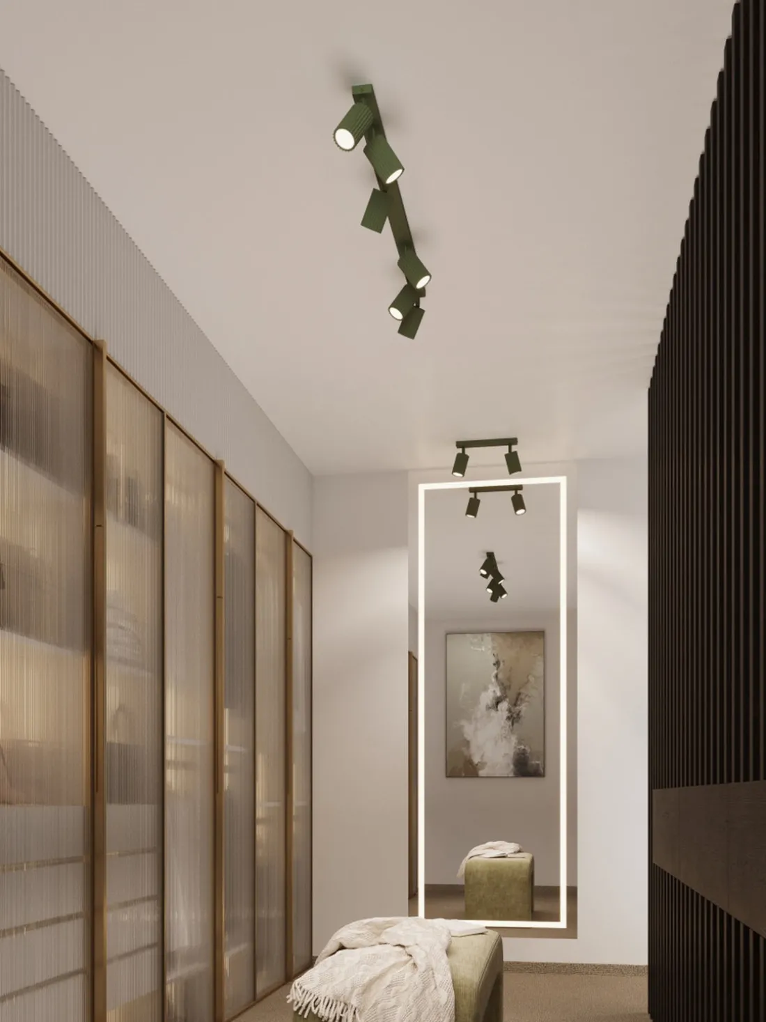 Plafoniera LED Gleam