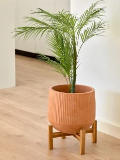 Planta artificial en macetero Palme