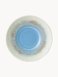 Platitos artesanales de gres 70's, 4 uds.