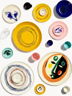 Plato con esmalte reactivo Feast