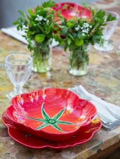 Plato hondo Tomato, 2 uds.