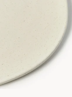 Plato llano de cerámica Flow