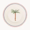 Plato postre artesanal Palm Tree